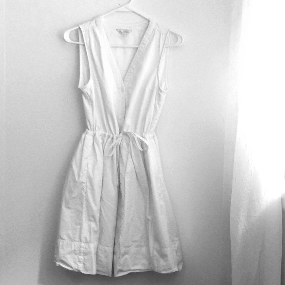 GAP White Shirtdress